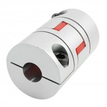 12mmx14mm Aluminum Alloy Motor Shaft Plum Coupling Coupler L66mm D40mm