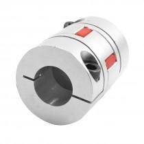 16mmx20mm Shaft Aluminum Alloy Motor Flexible Plum Coupling Coupler