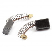 2pcs Electric Motor Carbon Brushes 7/16" x 5/16" x 13/64" Replacement