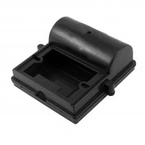 Black Plastic Shell Capacitor Protector Junction Box 120mm x 106mm