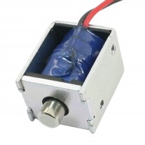 DC 12V 0.1A 0mm 90g Push Pull Type Linear Actuator Electromagnet Solenoid