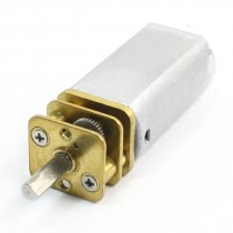 10mm Length Shaft DC 6V 16GA 100RPM Speed Reduction Geared Motor