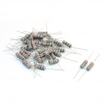 40 Pcs Axial Leads DIP Mount Carbon Film Resistor 2Watt 1k Ohm