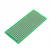 Green Prototyping PCB Board Prototype Breadboard 2 Sides 70x30mm