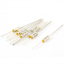 10 Pcs Short Circuit Protection TF Aluminum Thermal Fuse 113C 250V 10A
