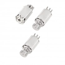 6mm x 10mm DC 3V 3500RPM Mini Micro Vibration Motor Repair Parts 3 Pcs