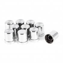 10pcs Plated Silver Tone Potentiometer Rotary Knobs 6mm Diameter Hole