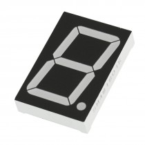 56mm x 38mm 1 Digit Red Light LED Numeric Display Common Anode