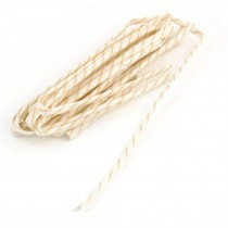 6 Pcs 87.5cm Length 6mm Dia. PVC Fiberglass Insulating Sleeving Sleeve