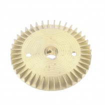 Water Pump Part Single Side Design Gold Tone Brass Impeller 70mm Dia