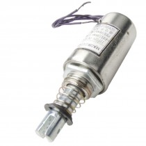 DC 12V 10mm 1.0Kg Pull Type Tubular Linear Solenoid Electromagnet