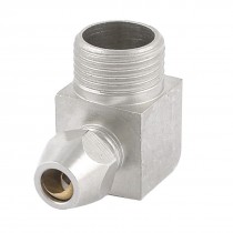 3 8" PT Male to 6mm Swivel Elbow Quick Coupler Right Angle Air Fitting Connector