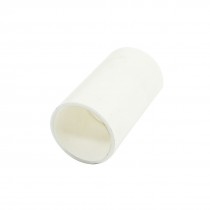 20mm x 23mm x 41mm PVC Electric Conduit Fittings Straight Coupler White