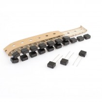 20Pcs 250V 5A Radial Leads Slow Blow Type Square Micro Fuses 7.5x8x4mm