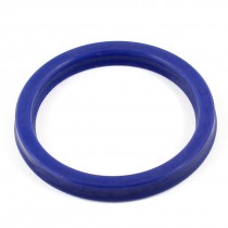 60mm x 48mm x 6mm Grooving Rubber O Ring Skeleton Oil Seal Gasket Blue