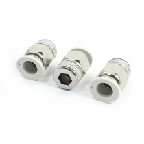3pcs 16mm x 10mm One Touch Air Pneumatic Tube Push in Male Quick Fittings