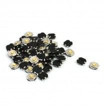52PCS SMD SMT PCB 4 Terminals Momentary Push Button Tactile Switch 5x5x1.5mm