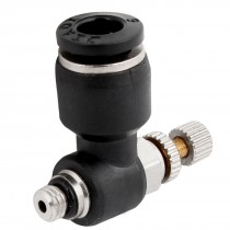 Black Thread to 6mm Tube Push in Fittings Speed Controller