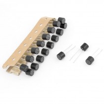 20Pcs 250V 4A DIP Mounted Slow Blow Miniature Micro Fuses 8x8mm