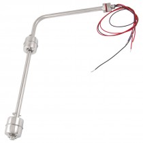 Stainless Steel Double Balls Right Angle Water Level Sensor Float Switch