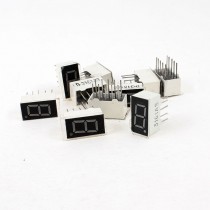 10 Pcs Common Cathode 10-Pin 1 Bit 7 Segment 0.36" Red LED Display Digital Tube