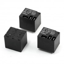 3 x JQX-30F(T91) 12VDC Coil Voltage 5Pin PCB Plug-in Type Power Relay