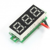 0.28 Inches Display 3.5-30V 3 Digits 7 Segments Red LED Voltmeter