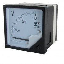 Square Panel AC 0-450V Volt Voltmeter Panel Meter Gauge