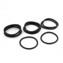 10x 65mm OD 55mm Inner Dia Nitrile Rubber O-ring Oil Seal Gaskets Black