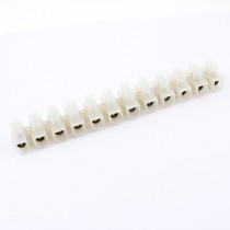 60A Two Rows 12 Postions Screw Barrier Terminal Strip Block