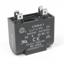440V 2uF 4-pin Rectangle Air Conditioner Fan Motor Capacitor