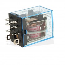 220V AC Coil 10A 240V AC 28V DC PCB Power Relay LY2-J LY2J 8 Pin DPDT