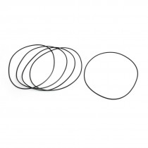 Replacement Mechanical Flexible Rubber Oil Sealed O Ring 130x2mm 5 Pcs