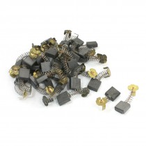 40Pcs 16.7x16.4x6.9mm Motor Carbon Brushes 44# for Hitachi G18SE2 Angle Grinder