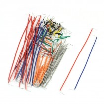 Colored Circuit Texting Solderless Breadboard Jumper Cables Wires 140Pcs