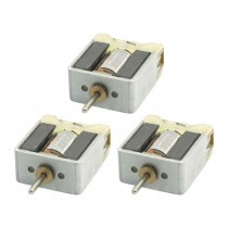 3PCS DC 6V 15000RPM 0.12A Magnetic Carbon Brush DC Micro Motor