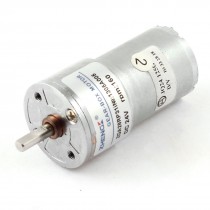 DC 24V 160 RPM Metal Permanent Speed Reducing Geared Box Motor