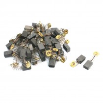 40Pcs Angle Grinder Parts Motor Carbon Brushes 31/64"x9/25"x15/64" 411#
