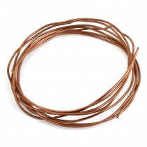 2.3M 7.5Ft Length 1.8mm Dia Copper Tone Refrigeration Coiled Tubing Coil