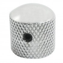 Black Metal Dome Tone Guitar Bass Control Knob Cap for Fender Tele