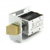 DC 12V Spring Loaded Linear Motion Solenoid Electromagnet 3mm 1500g 7mm 500g