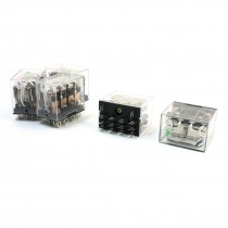5pcs HH64P DC 24V 4PDT 4NO 4NC 14 Pin General Purpose Power Relay