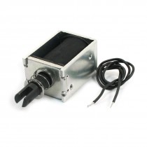 24V 0.26A 2mm 800g 6mm 200g Push Type DC Solenoid Electromagnet 6.39W