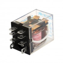 JQX-13F AC 220V Coil 8 Pin DPDT Power Relay 10A 240VAC 28VDC Xybyp