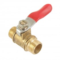 Full Port M Thread Lever Ball Valve for 13mm Dia Pipe