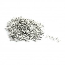 600PCS AWG16-14 SNB2-3 SNB2-4 SNB2-5 Non Insulated Fork Terminals