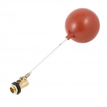 4" Dia Red Water Level Sensor Liquid Floating Ball Switch for Aquarium