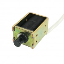 DC 18V 2mm 1000gf 5mm 850gf Push Open Frame Solenoid Electromagnet 1.2A
