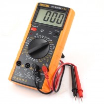 DT-9205A AC/DC Voltmeter Ammeter Resistance Digital Multitester Yellow Black