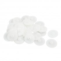 RC Toy Car Motor Drive Shaft 18mm x 2mm 34-Teeth Single Reduction Gear 30 Pcs